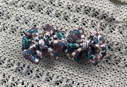 Cowhide & Turquoise